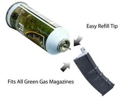 Elite Force Fuel Green Gas for Airsoft Guns, 8oz Can (2269520) Umarex