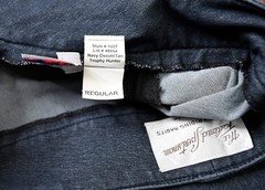 Tailored Sportsman, Trophy Hunter breeches, low/ front, Navy Denim, 30R jean