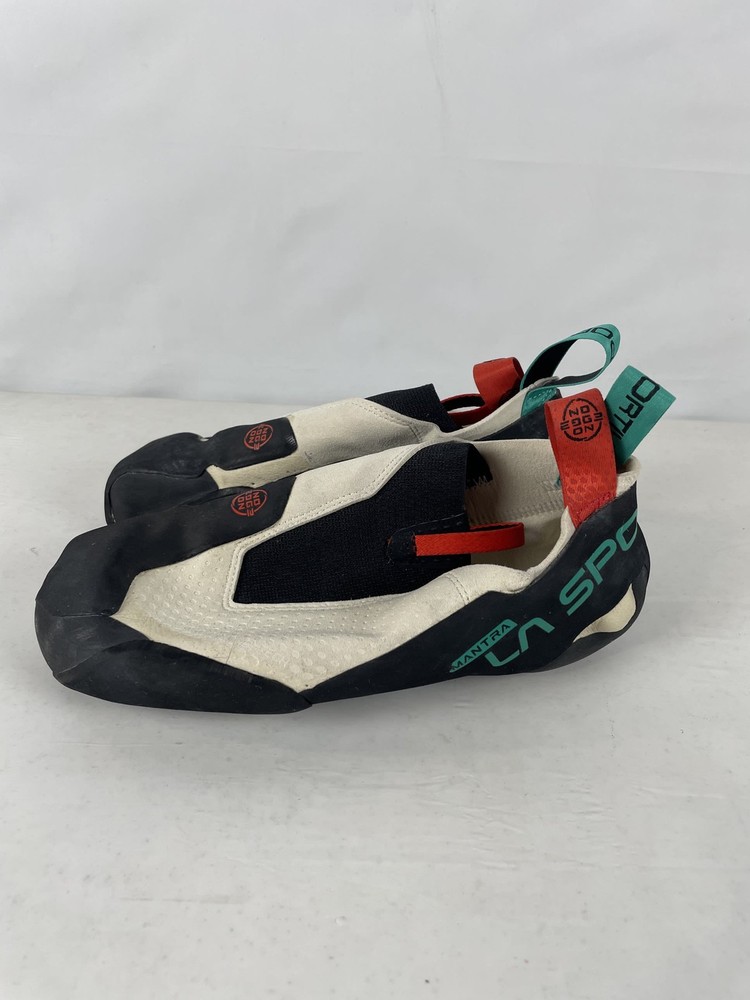 Excellent La Sportiva Mantra Men’s Climbing Shoes, Chalk, M46