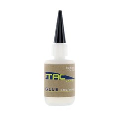 TAC Vanes Fletching Glue 0.5oz Fast Bond Adhesive Ultra Fine Tip USA Made