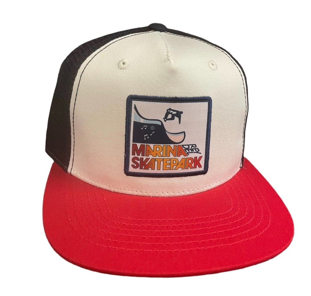 MARINA DEL REY SKATEPARK mesh hat (Dogtown skateboard Powell Peralta skate deck