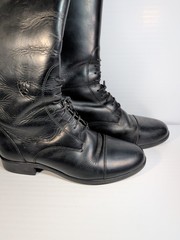 Ariat Heritage Contour Field 55101 Tall Riding Boots W9.5 Med Height Reg Calf