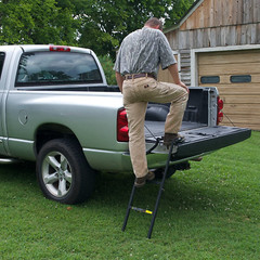 Tailgate Ladder Truck Pickup Step for Ford F150 F250 Chevy Dodge Ram Tundra