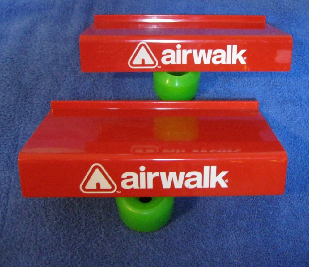 (2) 1990’s AIRWALK Skateboard Shoes Wall Displays