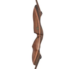 60″ Takedown Recurve Bow 25-60lbs Limbs Wooden Bow Archery Hunting Arrows Target