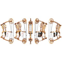 Archery Compound Bow Short Axis Dual-Use Steel Ball 30-70lbs Shoot Hunting RH LH
