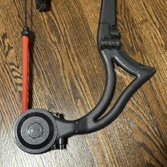 Accubow 2.0 Carbon Fiber Virtual Archery Practice System Bow Arrow Hunting Gray