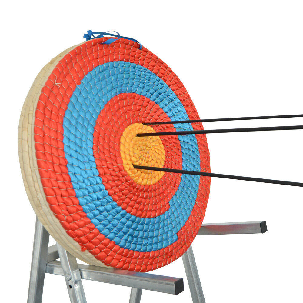 Handmade Round Straw Archery Target 50cm for Recurve Compound Bow Target Arrows