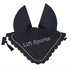 27 Colors Horse Fly Bonnet Ear Net Veil Mask Hood Hand Made Cotton Crochet New