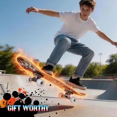 Pro Complete Skateboards for Beginners Girls Boys Kids Youths Teens Street Bolt