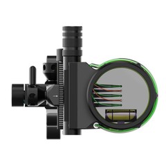 5 Pin Compound Bow Sight 0.019″ Adjustable 4X 6X 8X Lens Archery Hunting RH LH
