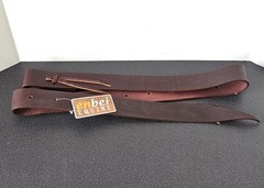Leather Latigo Tie Strap Burgundy 5′ x 1 3/4″ – Enbei Equine