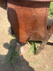 Duncan Vezain Custom Wade Saddle