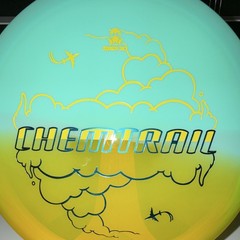 Doomsday Discs Chemtrail Disc Golf Disc 174g Blue/Yellow Blue Yellow