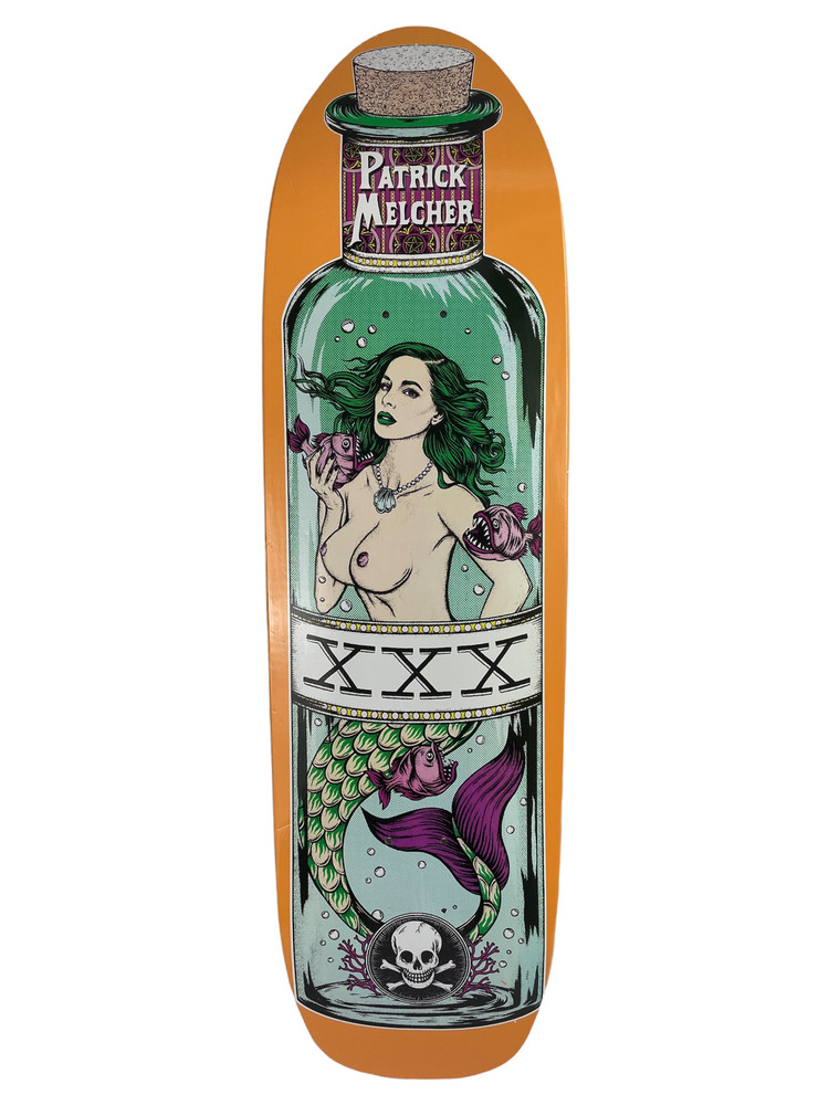 Melcher Mermaid Pro Deck – Death Skateboards POOL Shape 9 » free shipping