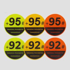 Cartoon Reflective Sticker No.92/95 Fuel Tank Cover Car Sticker Decorative Strip