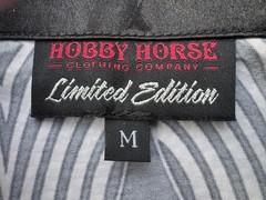Hobby Horse Limited Edition Women’s Western Metallic Show Shirt B&W Medium