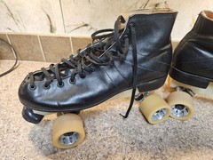 Oberhamer Roller Skates – Black Original Challenger Plate – Mini Fanjets – Used