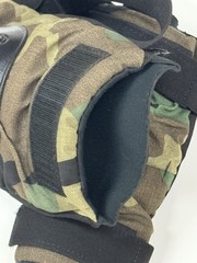 USGI Camouflage Elbow Pad Set, Woodland Camo | Medium NOS