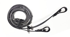 Reins: Soft Touch Rubber, Rubber Lined Leather, Leather Dressage