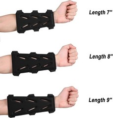 Adult Unisex Archery Arm Guard – 7» Adjustable Protective Gear for Shooters