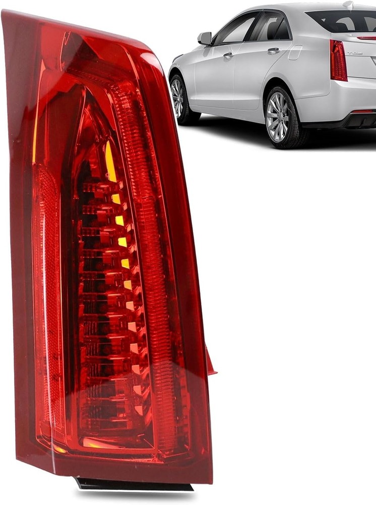 LED Tail Light Assembly Compatible with 2013-2018 Cadillac ATS Left Driver Side