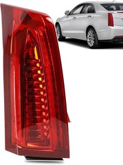 LED Tail Light Assembly Compatible with 2013-2018 Cadillac ATS Left Driver Side