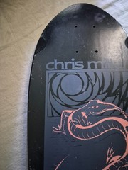 G&S Chris Miller 80s Original Lizard Skateboard Deck NOS