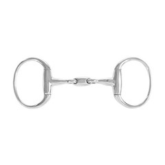 HORZE Oval Link Eggbutt Snaffle Bit