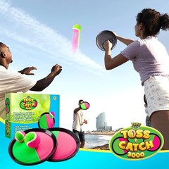 Multi-Color Toss and Catch Game Set – Outdoor Activity for All Ages, 4 Pieces