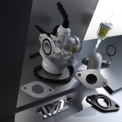 1PZ CR9-H01 PZ19 19mm Carburetor Intake Manifold Kit Replacement for CRF XR 50 2