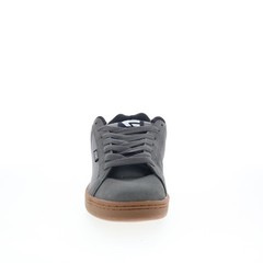 Etnies Fader 4101000203521 Mens Gray Suede Skate Inspired Sneakers Shoes 7.5