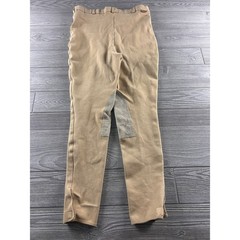 On Course Cotton Naturals Tan Equestrian Riding Breeches Pants USA 34 Long 538