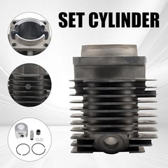 40mm Cylinder Assembly with Piston Ring Rebuild Kit for 2-Stroke Chain Engine