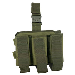 Shooters Gate Paintball Vest & Drop Leg Carrier Set – Olive Drab Green (ODG)