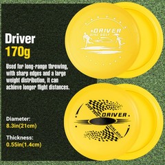 6pcs Disc Golf Set Disc Golf Starter Set Disc Golf Frisbee Discs Outdoor