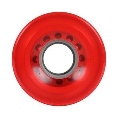 Longboard Wheels 60mm x 44mm 83A Clear Red 4-Pack