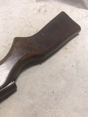 Vintage Crosman V-350 Slide Action BB Air Rifle Fairport NY Wood Stock USA
