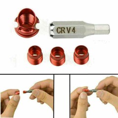 Archery 45/37 Degree Bow Peep Sight Hooked Housing 3 Inner Core Aperture Kit US