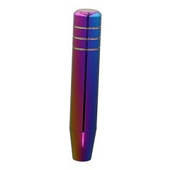 Long Shift Knob Weighted Aluminum Alloy Polished Metal Handle Gear Multicolor