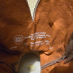 Dan Post Men’s Cowboy Boots Genuine Caimen US 11 D !ONLY WORN 1 TIME!