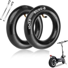 2 Pcs 10x3in Electric Scooter Inner Tube Set – 80/65-6 Inner Tubes for 10×3.0