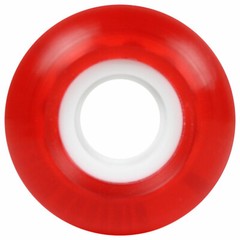 Bigfoot Skateboard Wheels 55mm 83A Soft Cruiser Filmer Wheels Red (Set of 4)