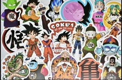 50 Random Dragon Ball Waterproof Vinyl Stickers for Hydro Flask Laptop Car
