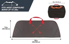 Titan Recurve & Compound Youth Bow Case 38in Gray Red – Archery Equipment