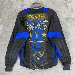 Empire Dynasty San Diego Paintball Jersey Blue Black Rockstar Energy Padded M