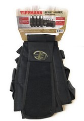 Tippmann Sport Series 4-Pod Paintball Harness, Fits 28″-46″ Waist, Black