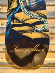 Zero Skateboards x Iron Maiden Piece of Mind skateboard deck 8.375 Metallica SOD