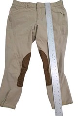 Tailored Sportsman Size 38 English Riding Pants Trophy Hunter Tan USA Breeches