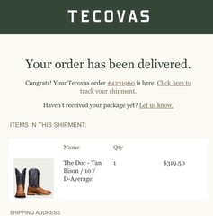 Tecovas The Doc 10D Tan Bison Western Cowboy Boots